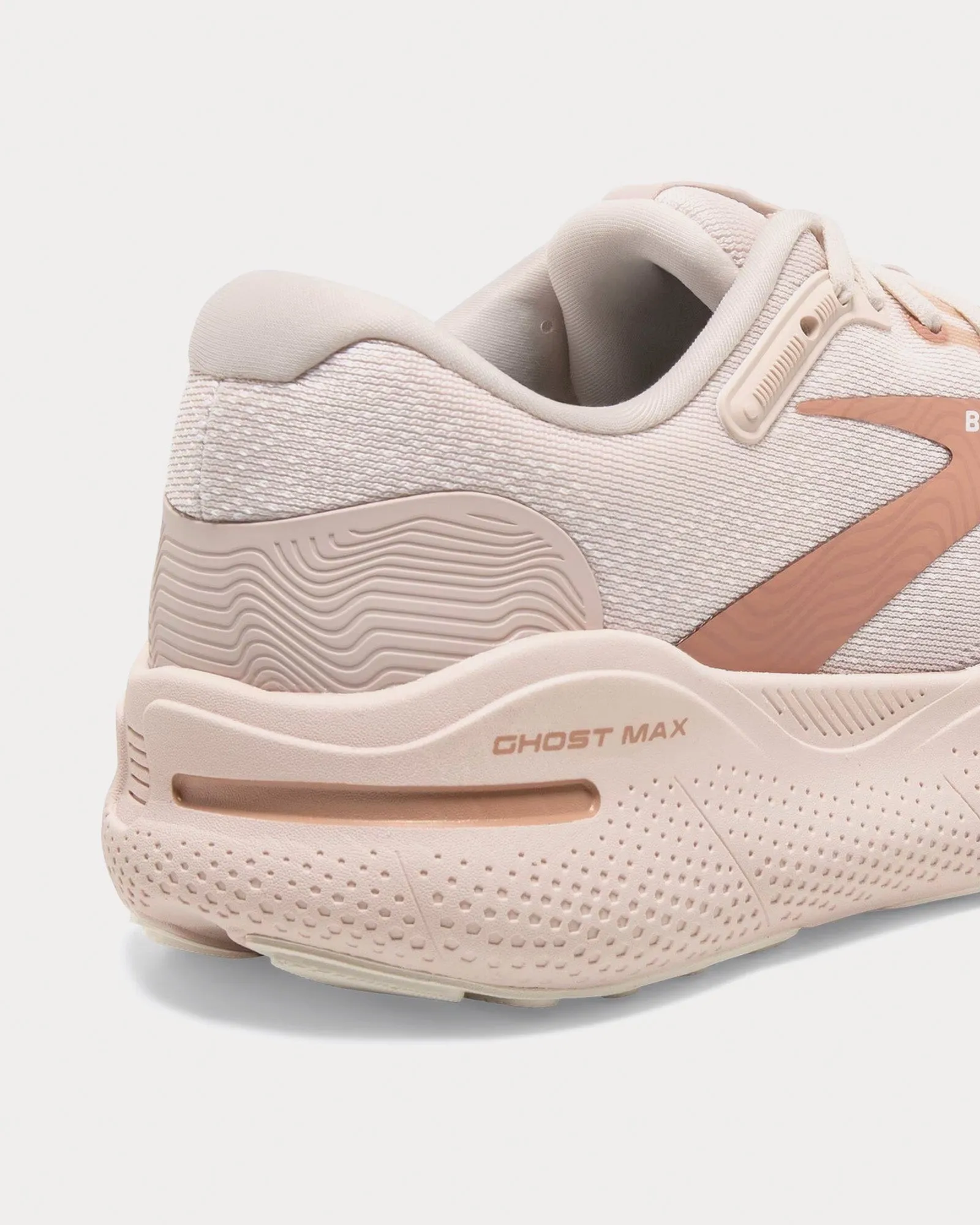 Ghost Max Crystal Gray / White / Tuscany Running Shoes